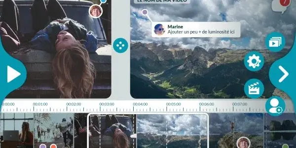 Weaverize Studio, outil de montage vidéo collaboratif sécurisé dans le cloud